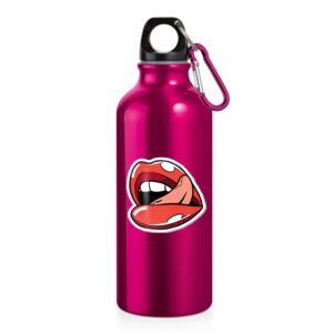 DTF - 94623 SQUEEZE DE ALUMINIO COM MOSQUETAO - 500ML - 10g | 4X0 - 1 unidade | GIFT2308