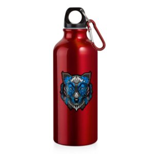 DTF - 94623 SQUEEZE DE ALUMINIO COM MOSQUETAO - 500ML - 10g | 4X0 - 10 unidades | GIFT2316