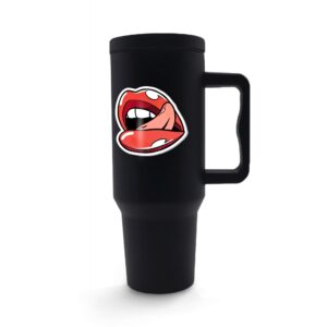 DTF - COPO TÉRMICO QUENCH PRO - TAMPA LISA 1200ML - 10g | 4X0 - 5 unidades | GIFT2339