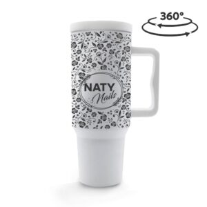 COPO TÉRMICO QUENCH PRO - TAMPA LISA 1200ML - 10g | 1X0 - 10 unidades | GIFT2343