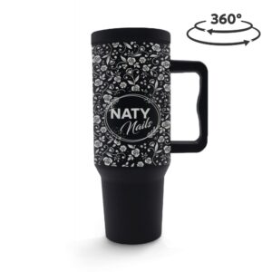 COPO TÉRMICO QUENCH PRO - TAMPA LISA 1200ML - 10g | 1X0 - 5 unidades | GIFT2345