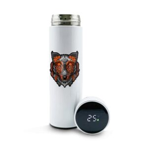DTF - GARRAFA TÉRMICA MODELO TERMÔMETRO - 500ML - 10g | 4X0 - 10 unidades | GIFT2355