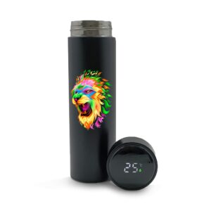 DTF - GARRAFA TÉRMICA MODELO TERMÔMETRO - 500ML - 10g | 4X0 - 1 unidade | GIFT2356