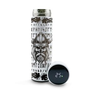 GARRAFA TÉRMICA MODELO TERMÔMETRO - 500ML - 10g | 1X0 - 5 unidades | GIFT2360
