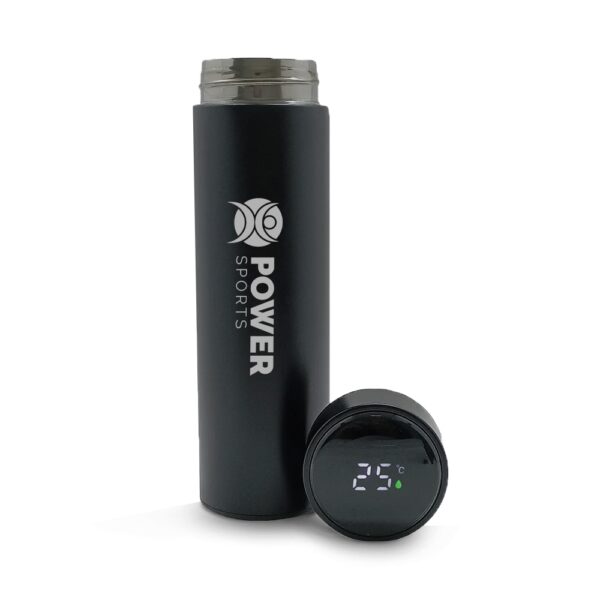 GARRAFA TÉRMICA MODELO TERMÔMETRO - 500ML - 10g | 1X0 - 5 unidades | GIFT2369