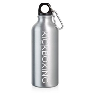 94623 SQUEEZE DE ALUMINIO COM MOSQUETAO -500ML - CROMADO - 10g | 1X0 - 5 unidades | GIFT2697