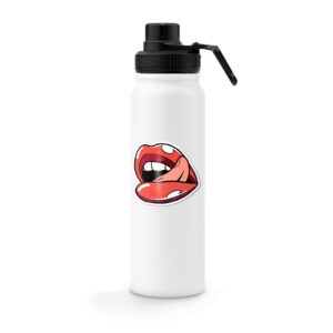 DTF - GARRAFA TÉRMICA ESPORTIVA BICO RETO - 800ML - 10g | 4X0 - 10 unidades | GIFT2769