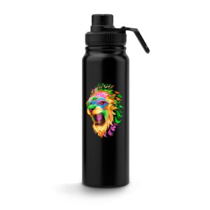 DTF - GARRAFA TÉRMICA ESPORTIVA BICO RETO - 800ML - 10g | 4X0 - 5 unidades | GIFT2771