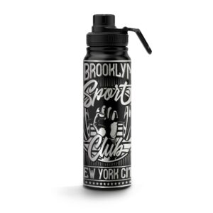 GARRAFA TÉRMICA ESPORTIVA BICO RETO - 800ML - 10g | 1X0 - 5 unidades | GIFT2777