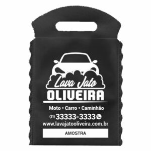 LIXEIRA PARA CARRO GRANDE PRETO - 45g | 1X0 - 250 unidades | LXCP250G