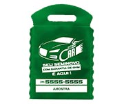 LIXEIRA PARA CARRO GRANDE VERDE - 45g | 1X0 - 50 unidades | LXCVE50G