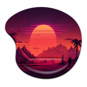 MOUSE PAD COM DESCANSO DE PUNHO - 10g | 4X0 - 100 unidades | MPD100C