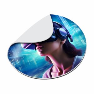 MOUSE PAD REDONDO 210X210MM - 10g | 4X0 - 10 unidades | MPRE10