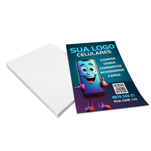 APERGAMINHADO - 240g | 4X0 - 100 unidades | PAP1105C7