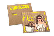 PAPEL KRAFT - 250g | 4X4 - 250 unidades | PKD412C
