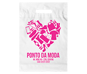 SACOLA PLÁSTICA BOCA VAZADA - 0,09 MICRAS - POLIETILENO - 9g | 1X0 - 250 unidades | PLESAC0013