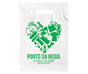 SACOLA PLÁSTICA BOCA VAZADA - 0,09 MICRAS - POLIETILENO - 9g | 1X0 - 250 unidades | PLESAC0138