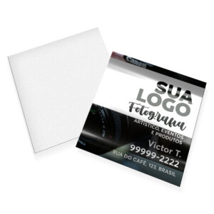 METALIZADO FRENTE - POSTAIS - 250g | 4X0 - 250 unidades | PM140250