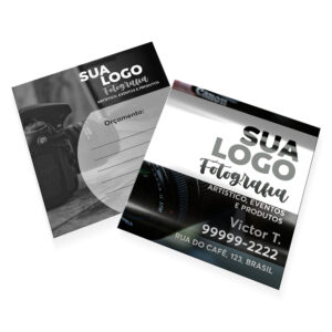 METALIZADO FRENTE - POSTAIS - 250g | 4X1 - 250 unidades | PM141250