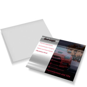 METALIZADO FRENTE - POSTAIS - 250g | 4X0 - 50 unidades | PM44050