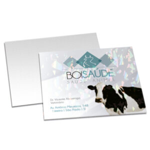 COUCHE LAMINACAO HOLOGRAFICA FRENTE - 250g | 4X0 - 250 unidades | POS026C2