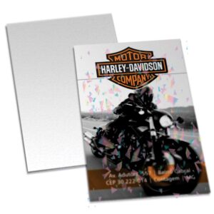 COUCHE LAMINACAO HOLOGRAFICA FRENTE - 250g | 4X0 - 50 unidades | POS027AC2