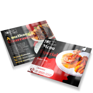 COUCHE LAMINACAO BRILHO FRENTE E VERSO - 250g | 4X4 - 50 unidades | POS033AC