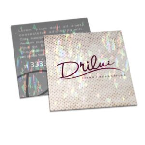 COUCHE LAMINACAO HOLOGRAFICA FRENTE E VERSO - 250g | 4X1 - 100 unidades | POS033C4