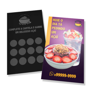 COUCHE LAMINACAO FOSCA FRENTE - 250g | 4X1 - 100 unidades | POS035C3