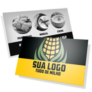 COUCHE LAMINACAO FOSCA FRENTE - 250g | 4X1 - 250 unidades | POS038C3