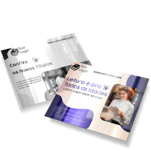 COUCHE LAMINACAO BRILHO FRENTE E VERSO - 250g | 4X1 - 250 unidades | POS040C