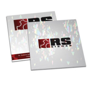 COUCHE LAMINACAO HOLOGRAFICA FRENTE E VERSO - 300g | 4X4 - 250 unidades | POS0421C4