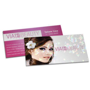 COUCHE LAMINACAO HOLOGRAFICA FRENTE - 250g | 4X4 - 100 unidades | POS045C5