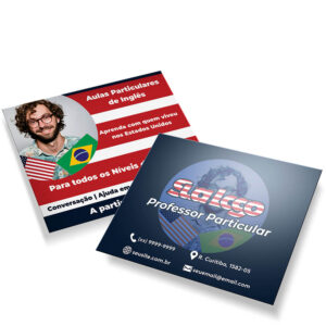 COUCHE LAMINACAO FOSCA FRENTE - 250g | 4X4 - 100 unidades | POS048C3