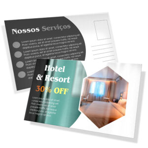 COUCHE LAMINACAO BRILHO FRENTE - 250g | 4X1 - 50 unidades | POS0501C1