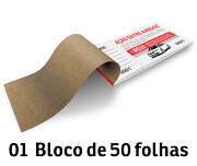 APERGAMINHADO - 90g | 4X0 - 50 unidades | RA901571