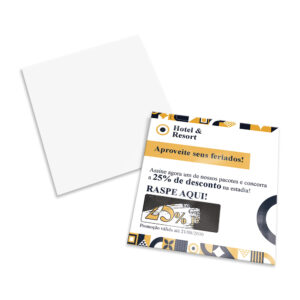 COUCHE BRILHO - RASPADINHA - 250g | 4X0 - 1000 unidades | RASPA4