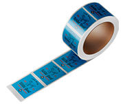 BOPP METALIZADO BOBINA - ROTULO - GLASSINE BORRACHA - 129g | 4X0 - 100 unidades | RBFG3