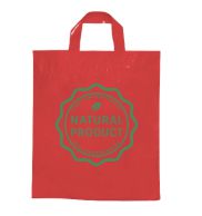 SACOLA PLÁSTICA ALÇA FITA - 0,15 MICRAS - POLIETILENO - 15g | 1X0 - 1000 unidades | RBKSAC0230