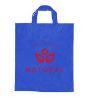 SACOLA PLÁSTICA ALÇA FITA - 0,15 MICRAS - POLIETILENO - 15g | 1X0 - 50 unidades | RBKSAC0271