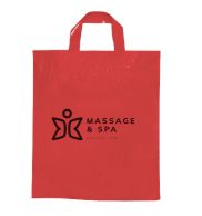 SACOLA PLÁSTICA ALÇA FITA - 0,15 MICRAS - POLIETILENO - 15g | 1X0 - 100 unidades | RBKSAC0297