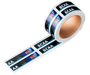 ADESIVO PAPEL BOBINA - ROTULO - 80g | 4X0 - 250 unidades | RBP15CPC