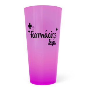 COPO ECOLÓGICO EM PP - 550ML - IMPRESSÃO SILK - TRANSLÚCIDO - 10g | 1X1 - 1000 unidades | REIDAC0023