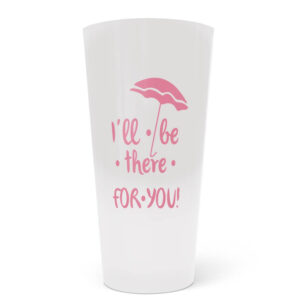 COPO ECOLÓGICO EM PP - 550ML - IMPRESSÃO SILK - LEITOSO - 10g | 1X1 - 300 unidades | REIDAC0039