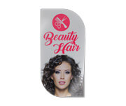 ADESIVO VINIL METALIZADO - ROTULO TINTA BRANCA - 120g | 4X0 - 500 unidades | RMB510500C