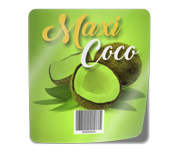 ADESIVO VINIL METALIZADO - ROTULO TINTA BRANCA - 120g | 4X0 - 1000 unidades | RMB9101000