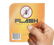 ADESIVO VINIL TRANSPARENTE TINTA BRANCA - 120g | 4X0 - 100 unidades | RTB910100