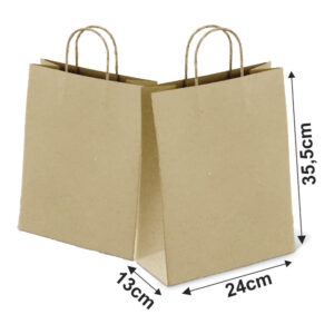 KRAFT PARA DELIVERY - 80g | 0X0 - 5000 unidades | SAC25000P