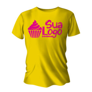 CAMISA DE ALGODÃO AMARELA - A3 IMPRESSÃO SILK - 10g | 1X0 - 50 unidades | SCAP057