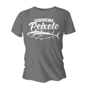 CAMISA DE ALGODÃO CINZA - A3 IMPRESSÃO SILK - 10g | 1X0 - 10 unidades | SCAP075